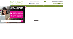 Desktop Screenshot of bioclinica.si